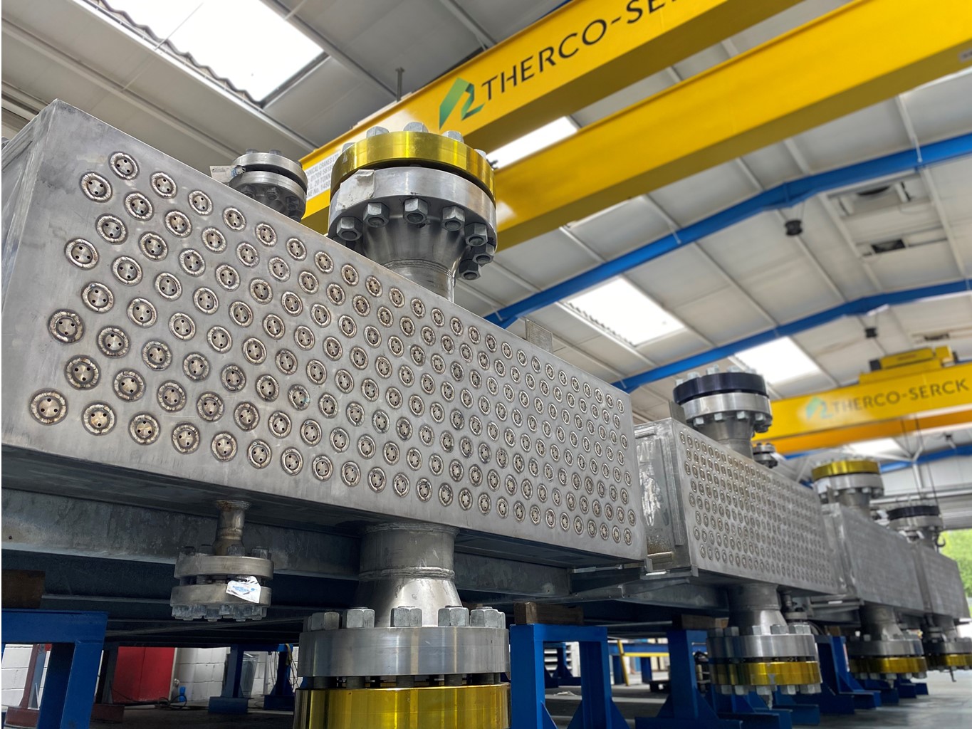 High Pressure, Duplex Stainless Steel, Air Cooled Gas Coolers for the